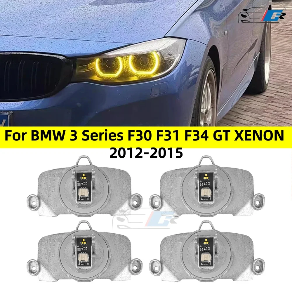 

Желтые платы ДХО для BMW 3 серии F30 F31 F34 320i 328i Pre LCI 2012-2015, ксеноновые фары, дневные ходовые огни 63117398766