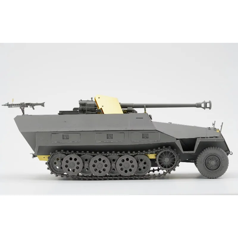 Border BT-043 Escala 1/35 Sd.Kfz 251/22 Ausf.D con kit de modelo de ensamblaje pak40 `Pakwagen` de 7,5 cm