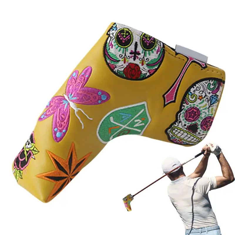 Golf Club Covers Embroidery Protective Club Covers Golf Putter Head Covers Beautiful Club Head Covers Golf Head Cover For