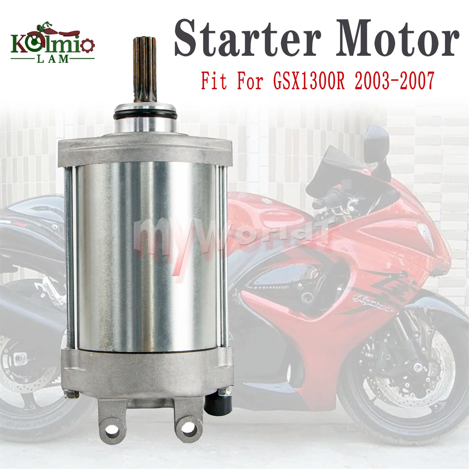 Fit For Suzuki GSX1300R 2003 - 2007 HAYABUSA Motorcycle Electrical Engine Starter Motor GSXR1300 GSXR 1300 2004 2005 2006