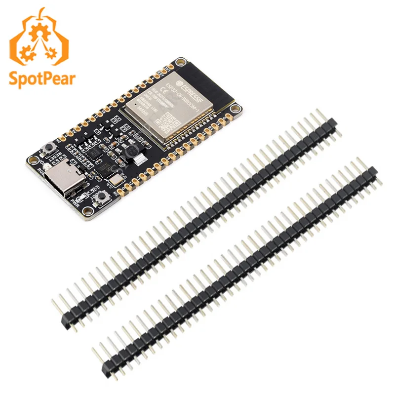 

ESP32-C6 Microcontroller WiFi 6 Development Board 160MHz Single-core Processor Supports USB And UART Development Board