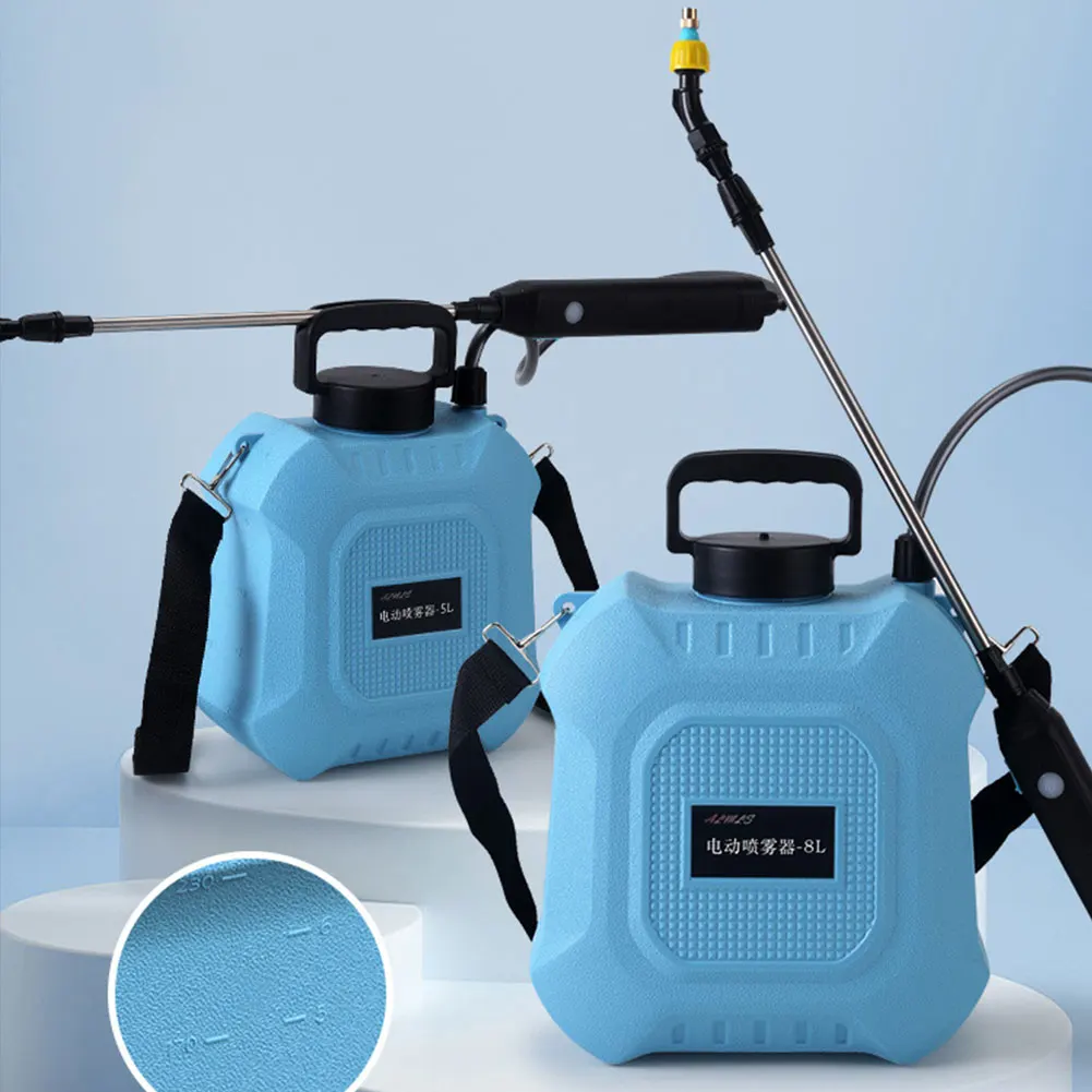 

5L Electric Sprayer with USB Rechargeable Handle and Retractable Wand Plant Sprayer Water Sprayer for Lawn Garden Cleaning