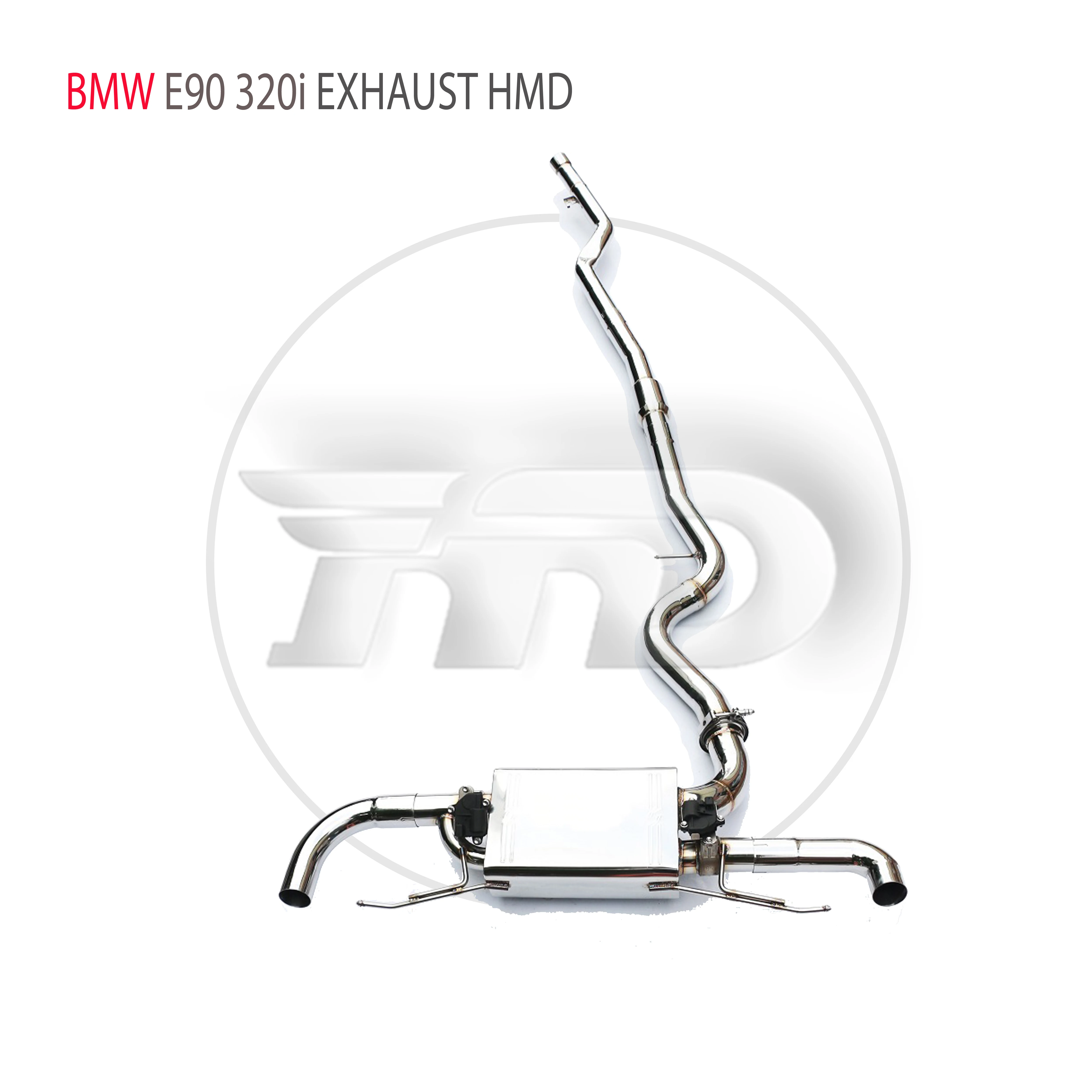 

HMD Stainless Steel Exhaust System Performance Catback for BMW E90 320i Auto Accesorios Electronic Valve Muffler