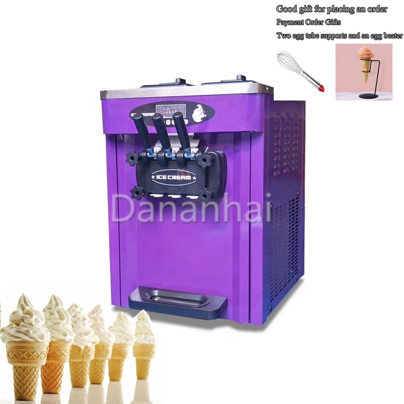 

Small Desktop Frozen Yogurt Machine, Commercial Soft Ice Cream Machine, High-Efficiency Chocolate Sundae Machine