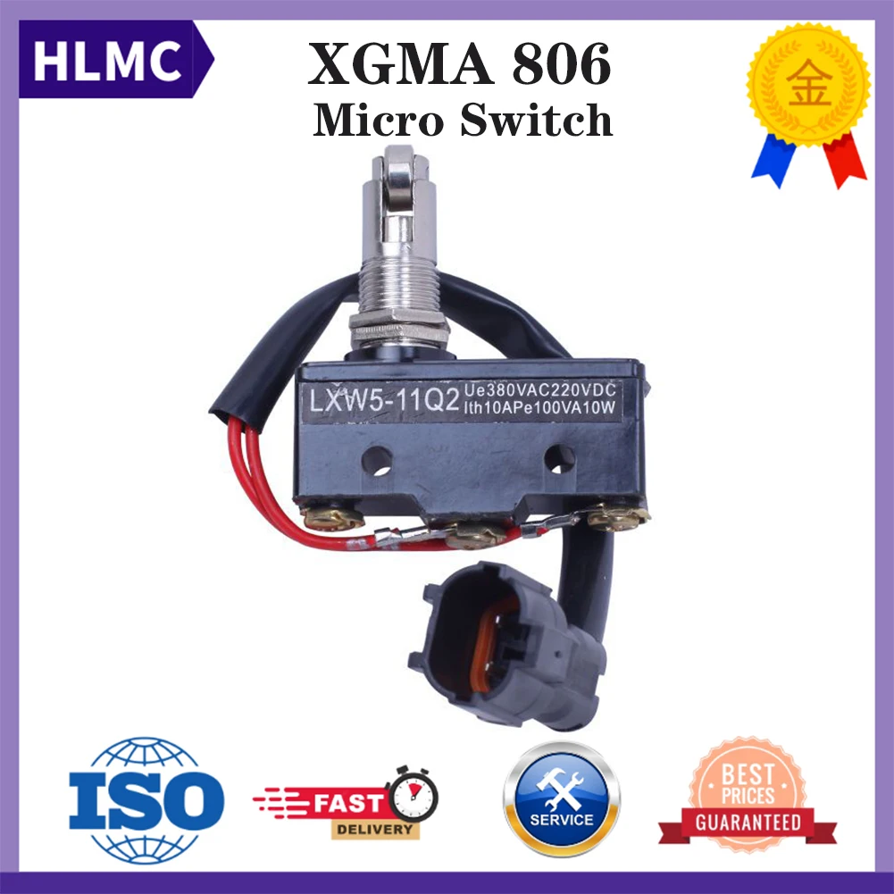 

Excavator Accessories Excavator Pressure Switch XGMA XG806 807 815 822 836 933 Hydraulic Safety Lock Micro Switch