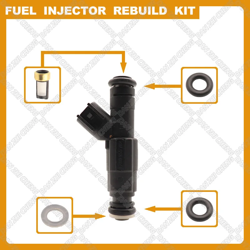 

Fuel Injectors Seals O-Ring Repair Filters for For 99-04 4.0L Dodge Ford Jeep Cherokee 0280155784