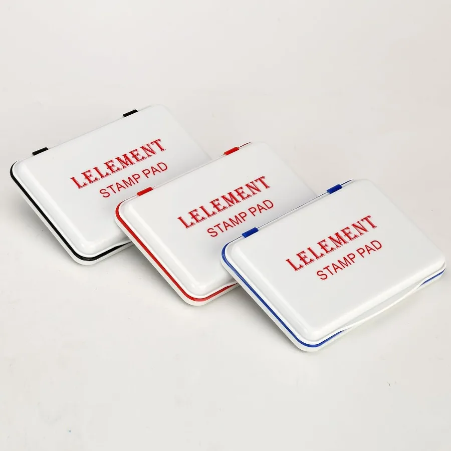 Poduszki z tuszem do stempli Czarny tusz Poduszka do stempli Gumowe stemple Poduszka z tuszem Wysokiej jakości filcowy podkład do stempli Poduszki do stempli Mały rozmiar