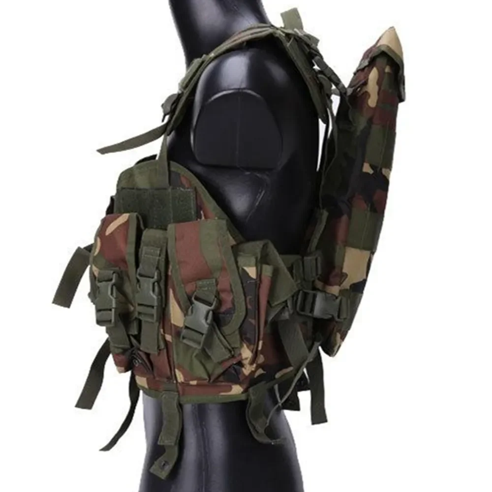 High Quality Army Jacket Hunting Safety Tactical Vest Clothing Uniform Armored Security Protection Water Bag Men Protective Suit