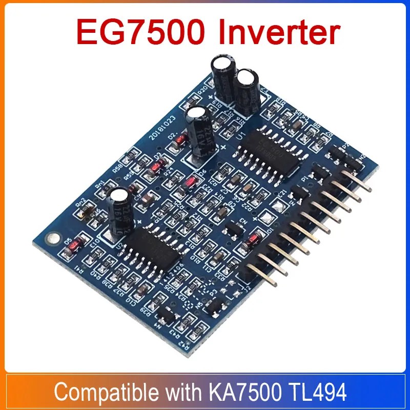 EG7500 Inverter Switching Power Drive Board EG7500 Front Stage Boost Push-PullFully Module Compatible with KA7500 TL494