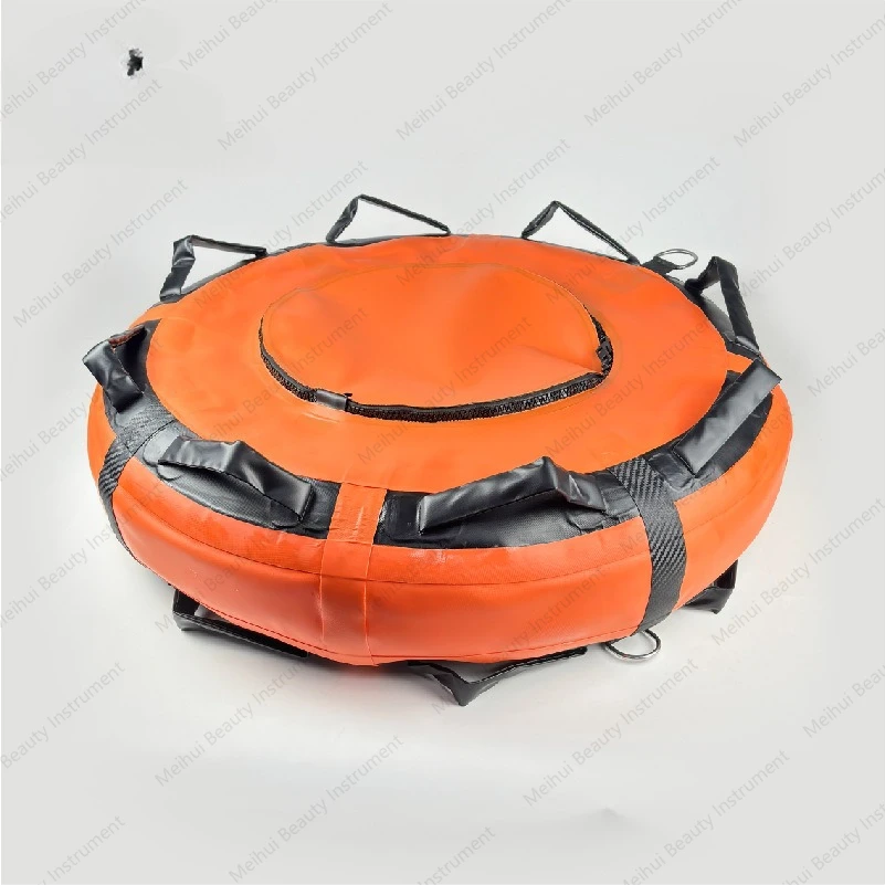 

Orange Free Submersible Float Marine Warning Signal Buoy Float Inflatable PVC Float in Water
