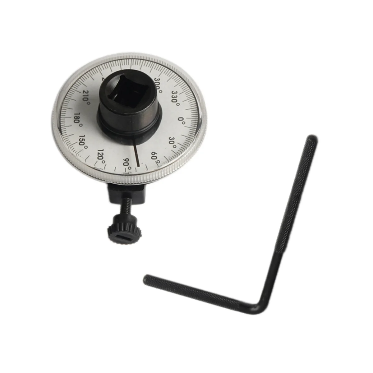 1/2 Torque Indexer Angle Gauge with Clamps Torque Angle Meter Pointer Dial Auto Repair