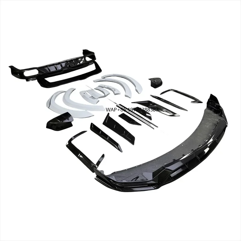 New Arrival 2021 for  Escalade Body Kit for Mansory Dry Carbon Fiber Wheel Arch Front Lip Side Skirt-Car Bumpers Upgrade