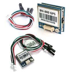 BN220  BN-880 TTL level GNSS GPS  Module For GLONASS Dual GPS Module Antenna Built in FLASH BN-220 BN880