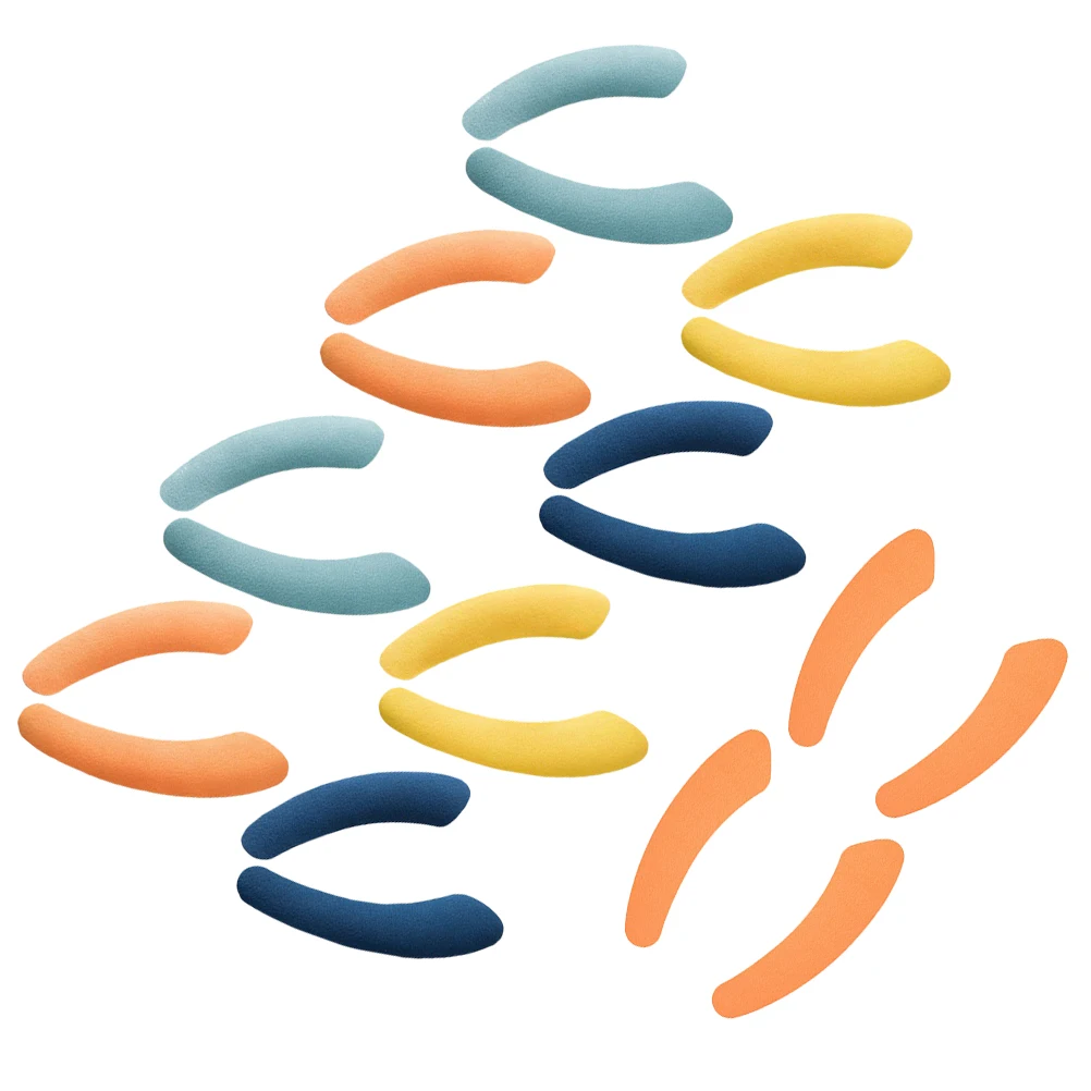 

10 Pairs Warm Toilet Seat Covers Supple Pads Practical Cushions Mats Raised Quick Dry Durable Use