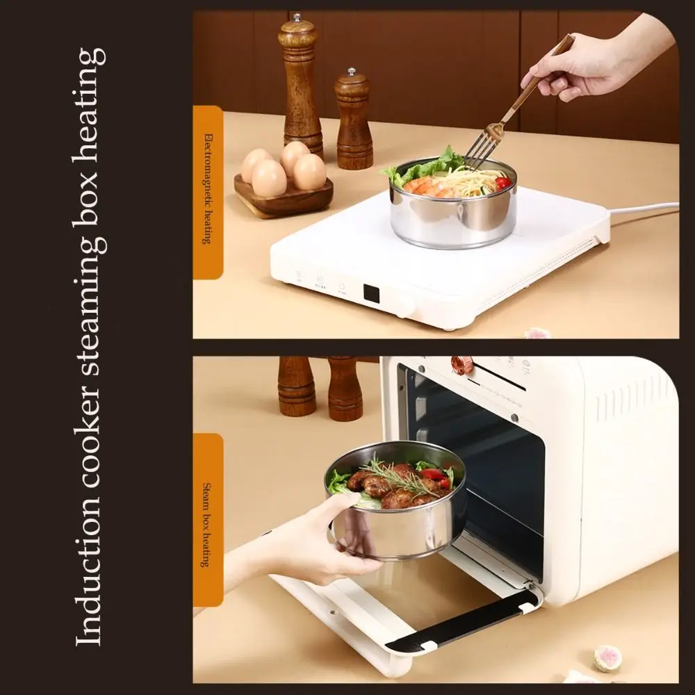 

Портативный ланч-бокс большой емкости, 2/3/4/5 слоев, нагреваемый контейнер для обеда, штабелируемый герметичный горшок из нержавеющей стали