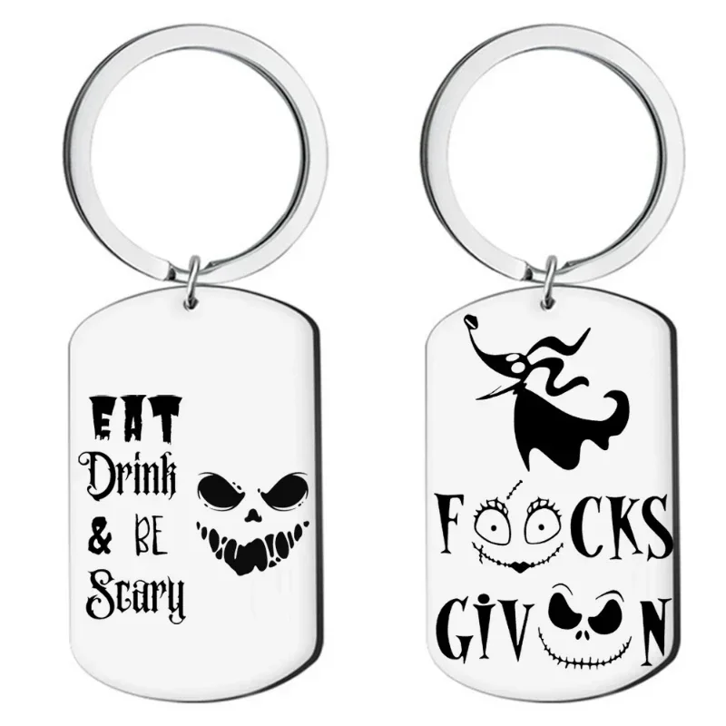 

Weird Dance Keychain Cartoon Pattern Design Inspirational Anime Double Sided Steel Plaque Customized Party Carnival Fun Pendant