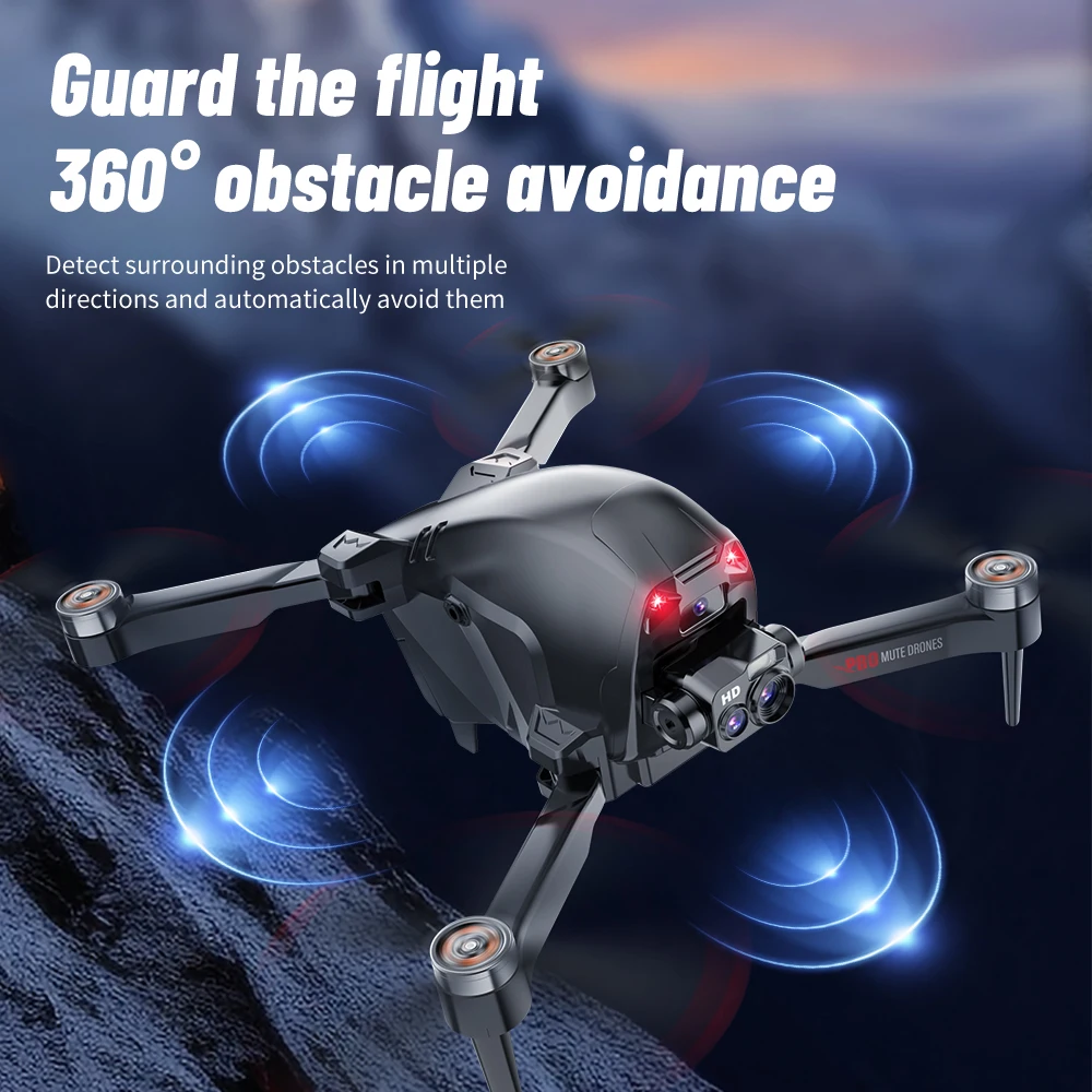 Drone 8K ESC Professional FPV Dron with 4k Camera Obstacle Avoidance Folding RC Quadcopter Helicopter Aerial Aircraft UAV CZ16