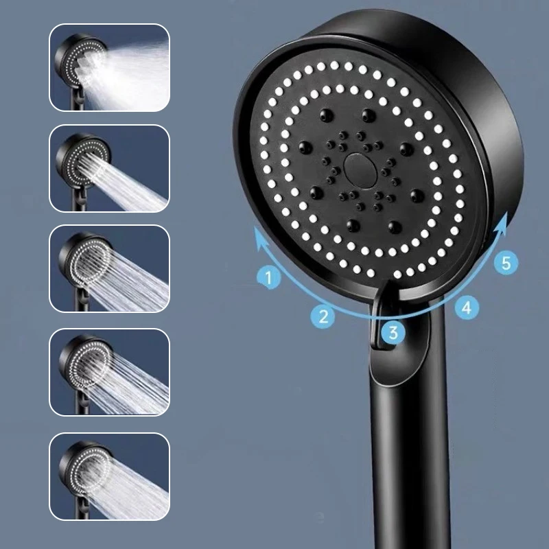 Cabezal de Ducha [YA], Cabezal de Ducha para Baño, Juego de Soporte para Cabezal de Ducha de Mano