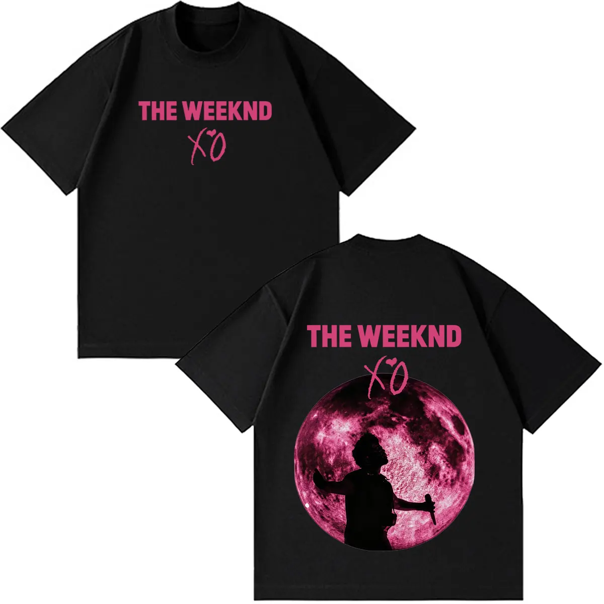 After Hours Til Dawn The Weeknd Tour 2026 Print T-shirt Men Women Hip-hop T-shirts Loose Casual Cotton Aesthetic Trend T-shirts