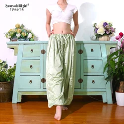 Belly Dance Harem Pants Satin Silk Bloomers For Women GA19 43