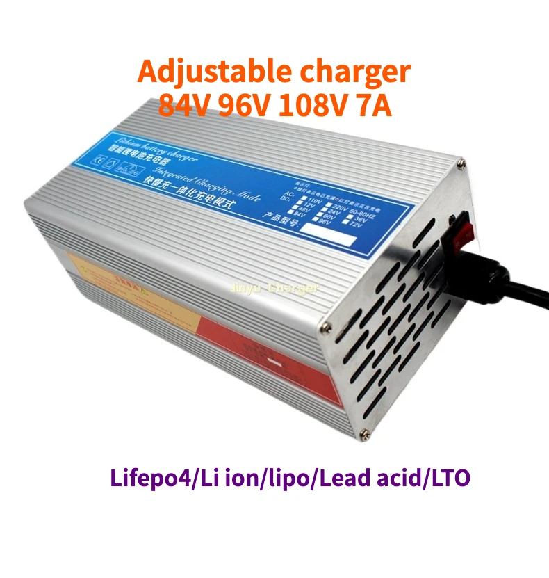 

84V 96V 10A 108V 12A charger 102.2V 10A 113.4V 96.6V 116.8V 109. 2V 117.6V 100.8V 92.4V for 18650 lifepo4 lithium ion battery