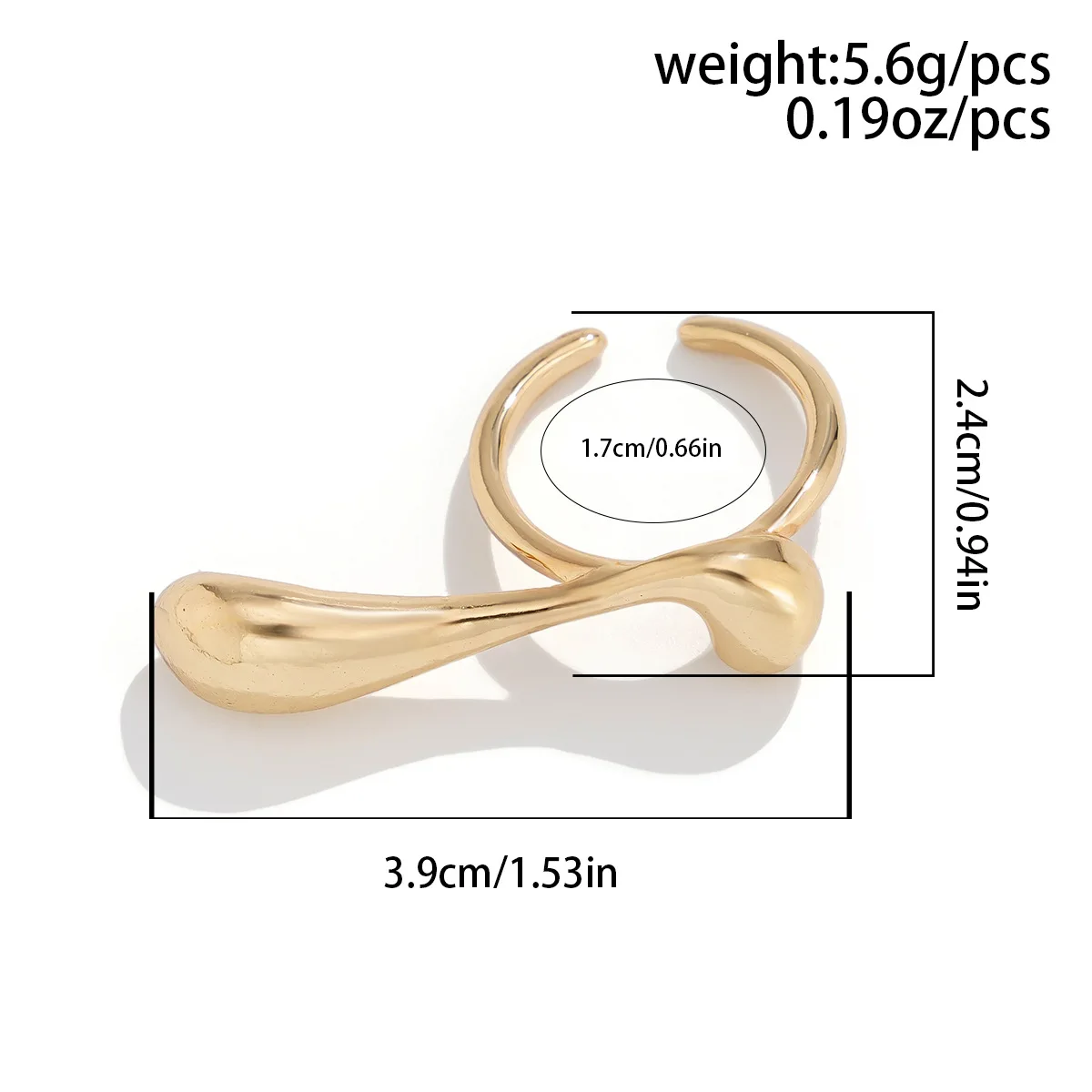 DIEZI French Style Irregular Flower Pearl Rings For Women Men Geometric Gold Silver Color Knuckle Joint Ring Jewelry 2024 New