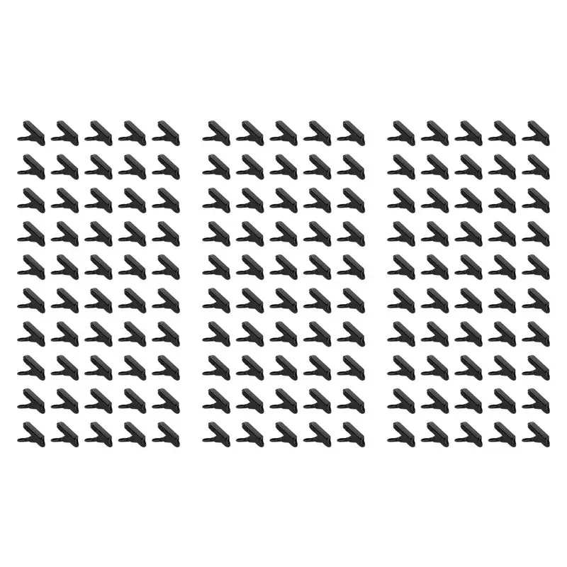 ABUL-150Pcs Sail Tarp Clips Secures Clamp With Strong Lock Grip For Outdoor Camping,Tent,Awning,Banner Tighten Hardware Kit