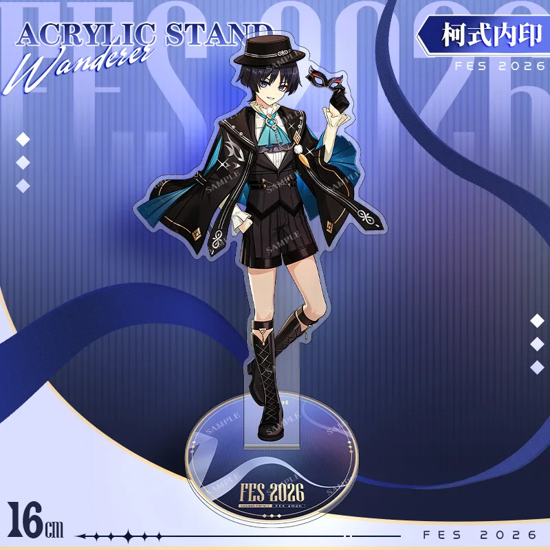 Yuanshen Characters Acrylic Plaque Standee Figure