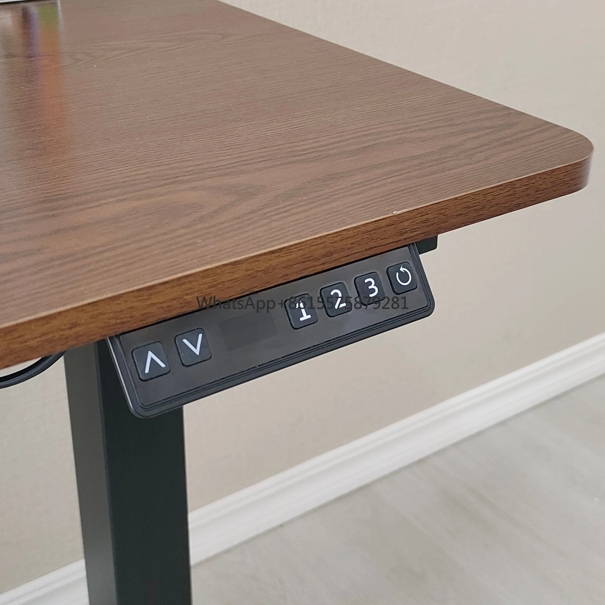 

Modern Home Office Dual Motor Standing Desk Rectangular Wooden Ergonomic Smart Memory Height Adjustable Hot Electric Sit-Stand