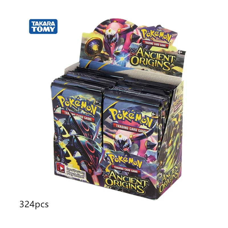 324Pcs/Box Pokemon Cards English Darkness Ablaze Vivid Voltage Vmax GX Series Booster Box Collection Trading Card Game Toys