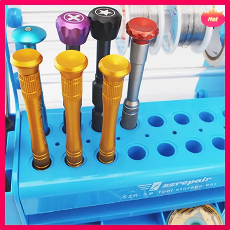 SZR-18 Aufbewahrungsbox, Schraubendreher-Teile, Werkzeug für Handy-Reparatur-Werkzeug, Teile, 1 Stück