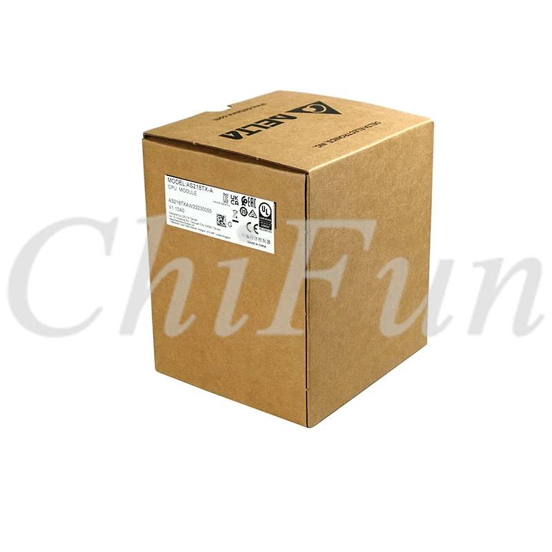 기존 델타 AS218TX-A AS218PX-A AS218RX-A PLC 프로그래밍 가능 컨트롤러 AS200 시리즈 8DI/6DO 2AI/2AO 박스 내