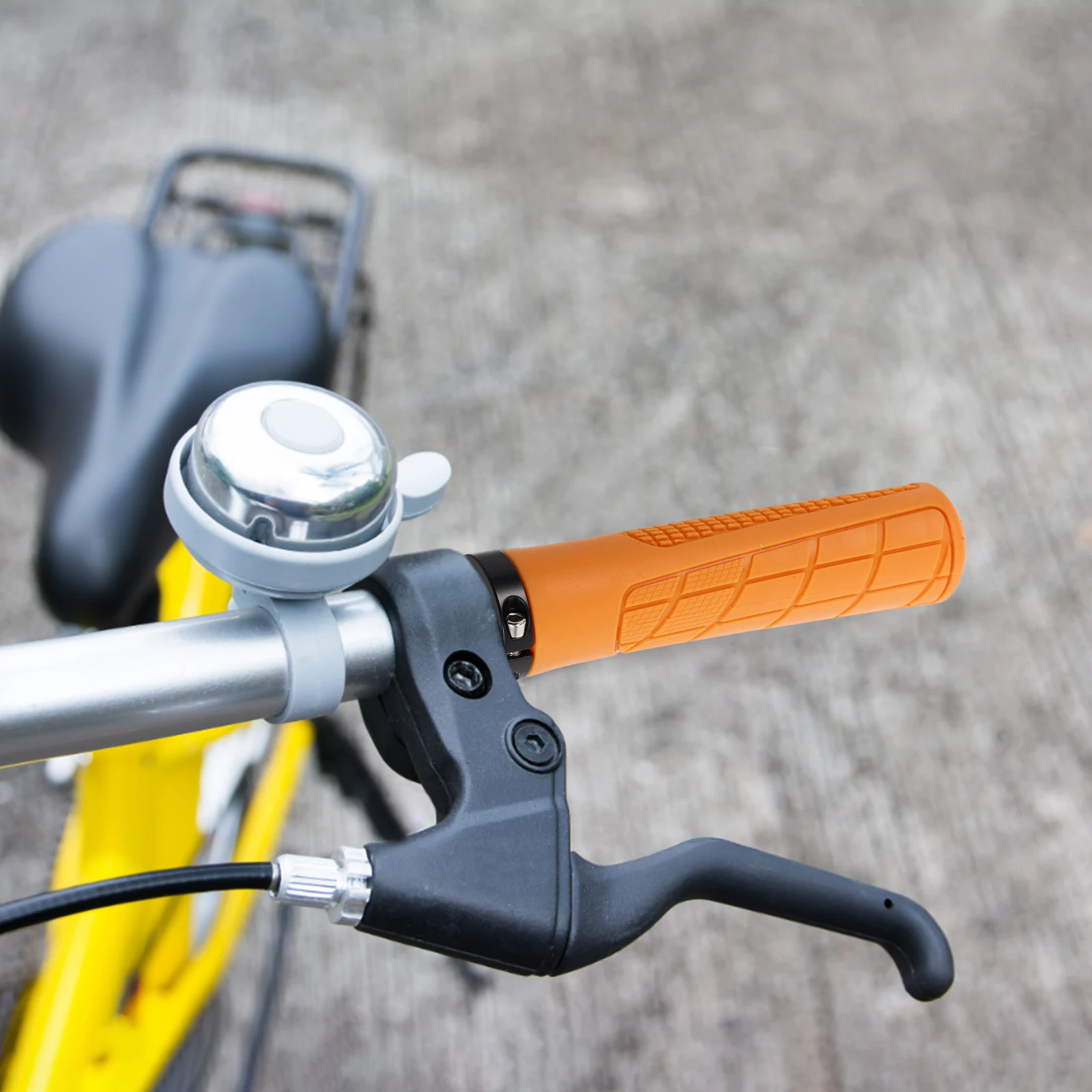 

2pcs Bicycle Handlebar Soft Non-Slip Rubber Ergonomic Bike Grips Shock Absorbing Durable For Mountain Road s Bike Handlebar