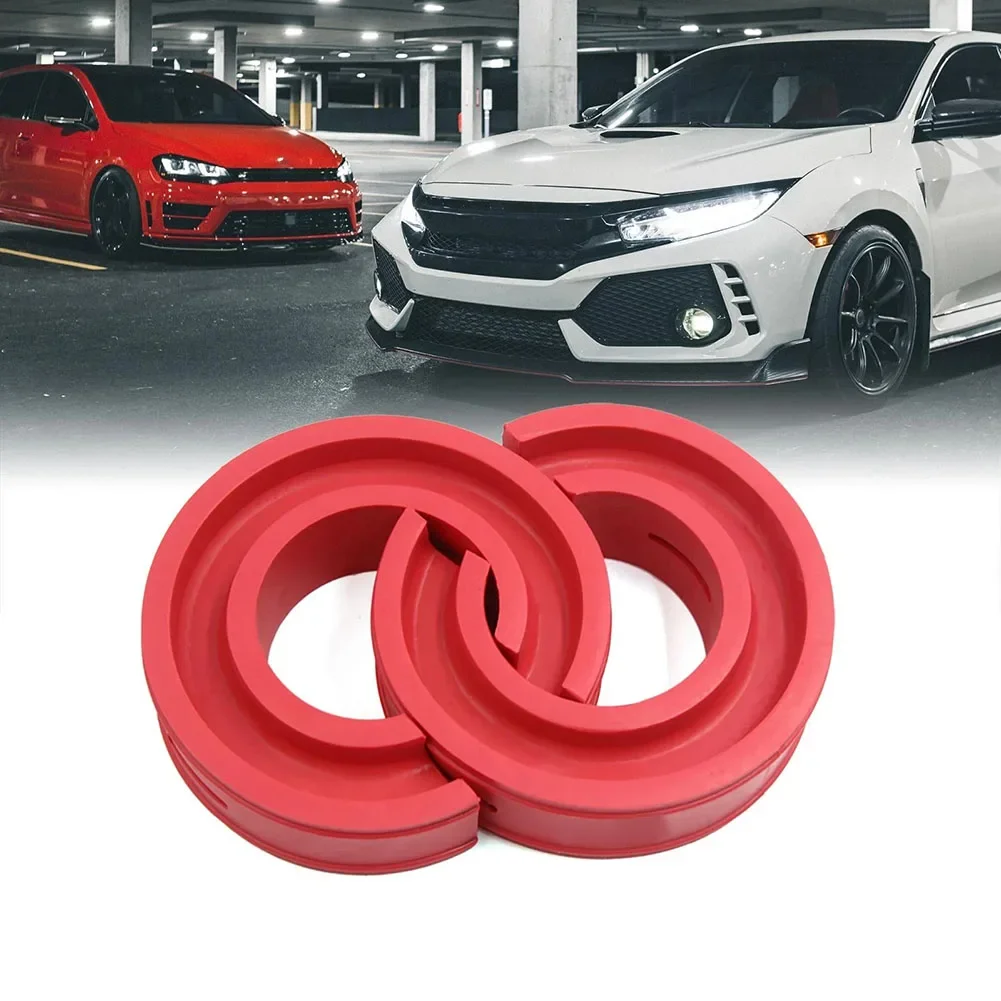 Type F Automotive Rubber Spring Spacer Cushion Enhancing Suspension Response And Ride Stability Without Modification Required