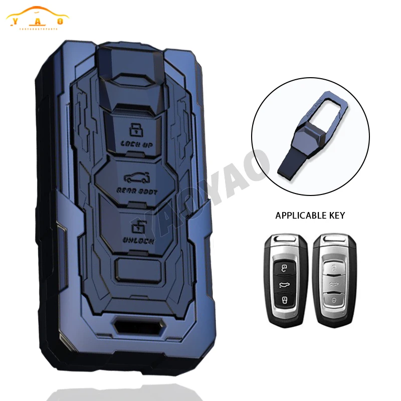 

2024 New Design Car Key Case Cover For Geely Coolray Atlas Boyue NL3 Emgrand X7 7 GX3 EX7 SUV GT GC9 Borui Auto Protect Shell