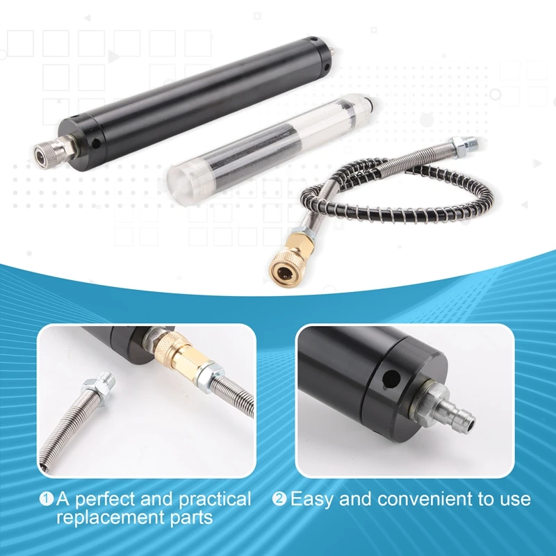 1Set Pcp Air Filter Compressor Oil-Water Separator High Pressure 300Bar Pump Filter Separator With Spare Filter Elements