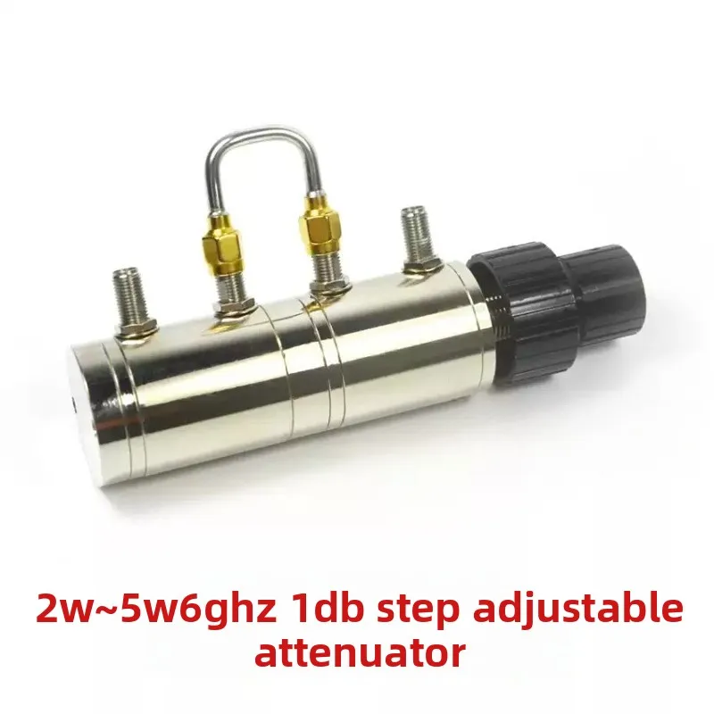KK Connector Adjustable Rotary Attenuator 0-90dB 1dB Step 6GHz RF Signal Rotary Button Step Attenuator With KK Interface