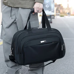 Travel Duffel Bag Oxford Ladies Bags Zipper Tote Handbag Outdoor Climbing Hiking Handheld Laptop Schoolbag Gym Sports Satchel