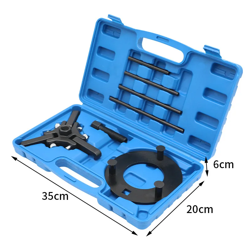 

For Ford Chrysler Cadillac Harmonic Balancer Engines Crankshaft Pulley Removal Puller Tool