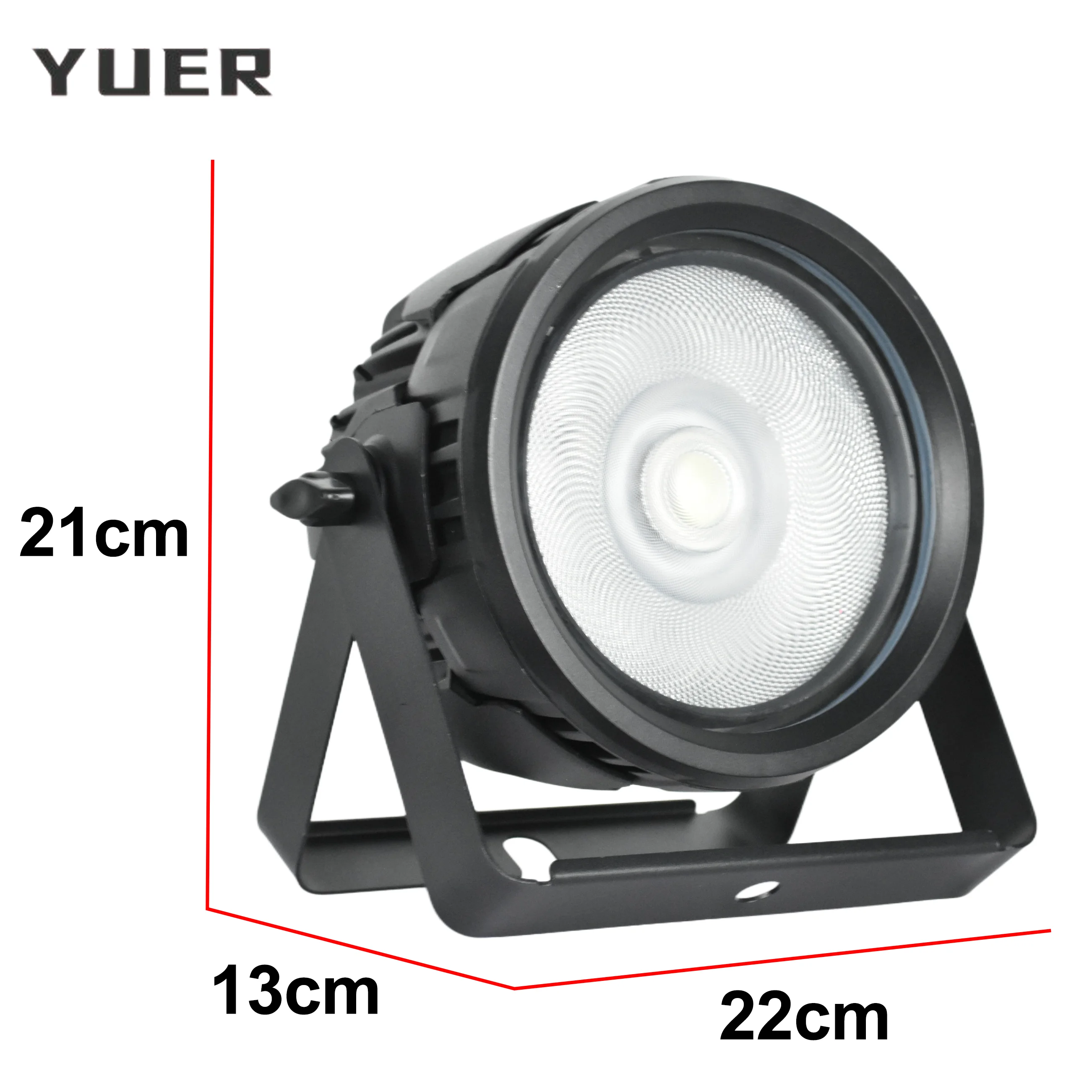 IP66 60W COB LED Par light Waterproof Seetronic connector Wall wash effect DMX512 for DJ Disco Wedding party Club Bar