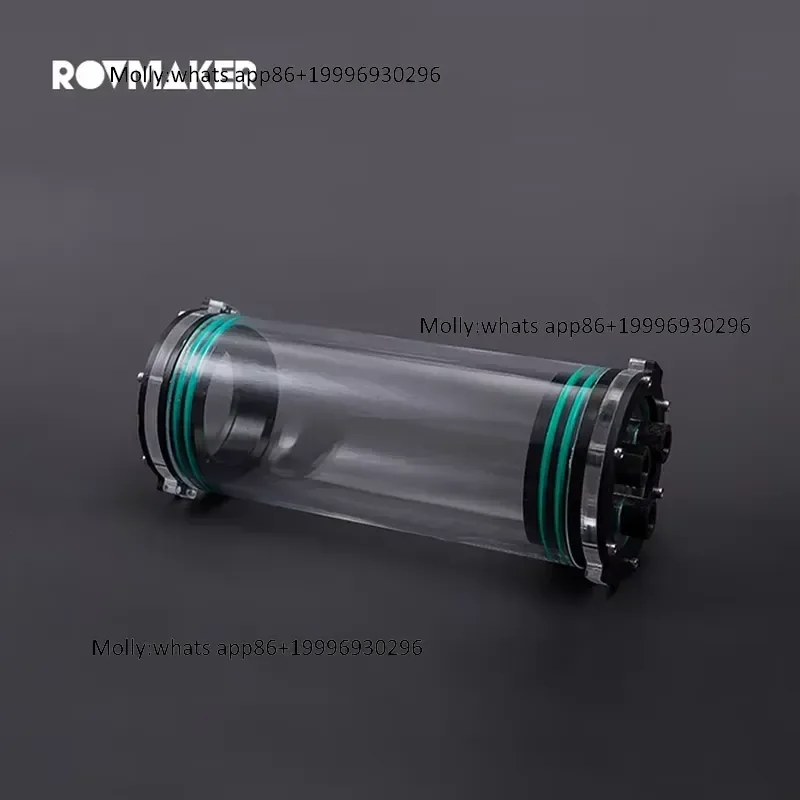 Rovmaker Waterproof PMMA Sealed Cabin Pipe for Underwater ROV Acrylic Tube
