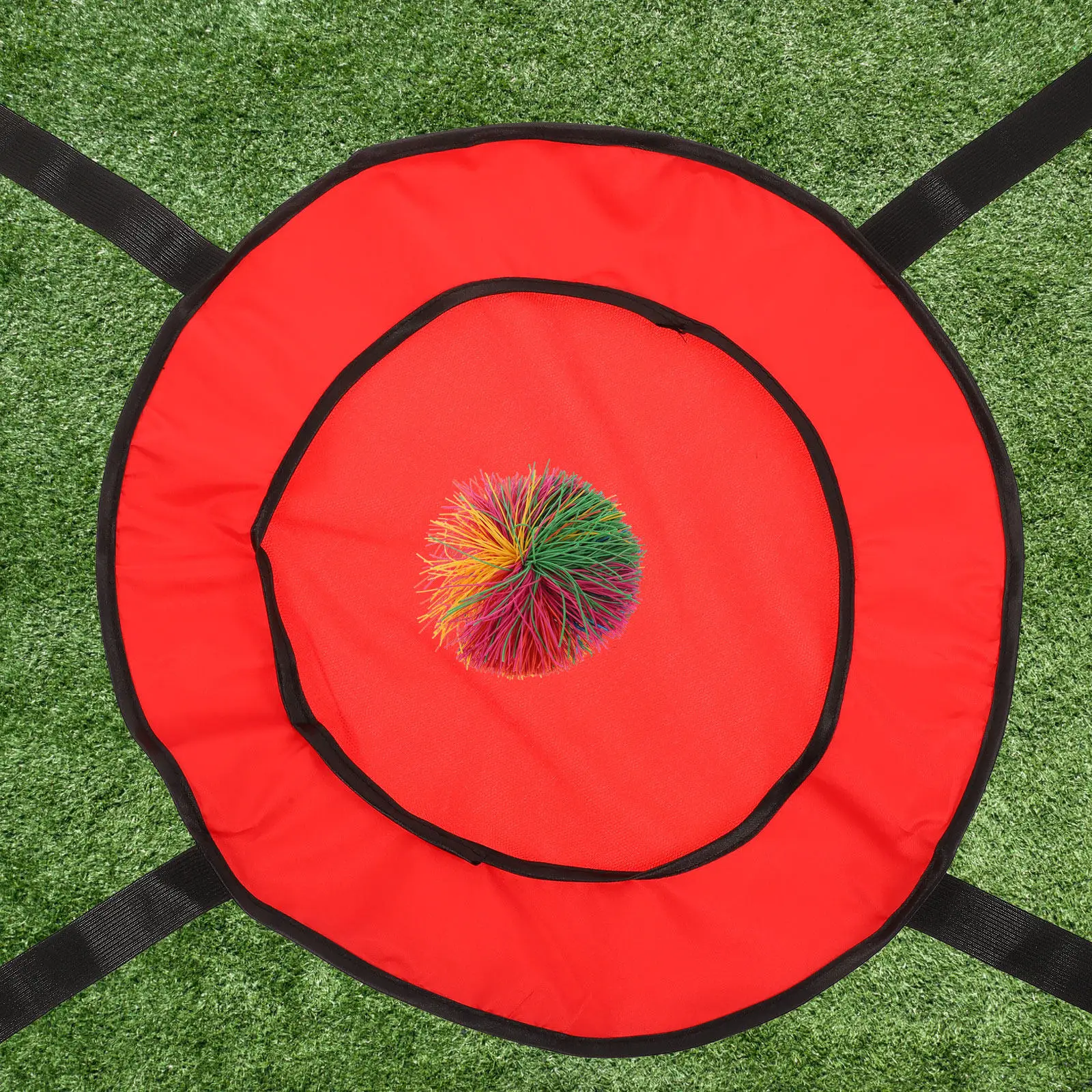 

1Set Bounce Ring Game Lightweight Cloth Kids Catch Ball Set Parent Child Outdoor Backyard Beach Fun Exercise Hand Eye