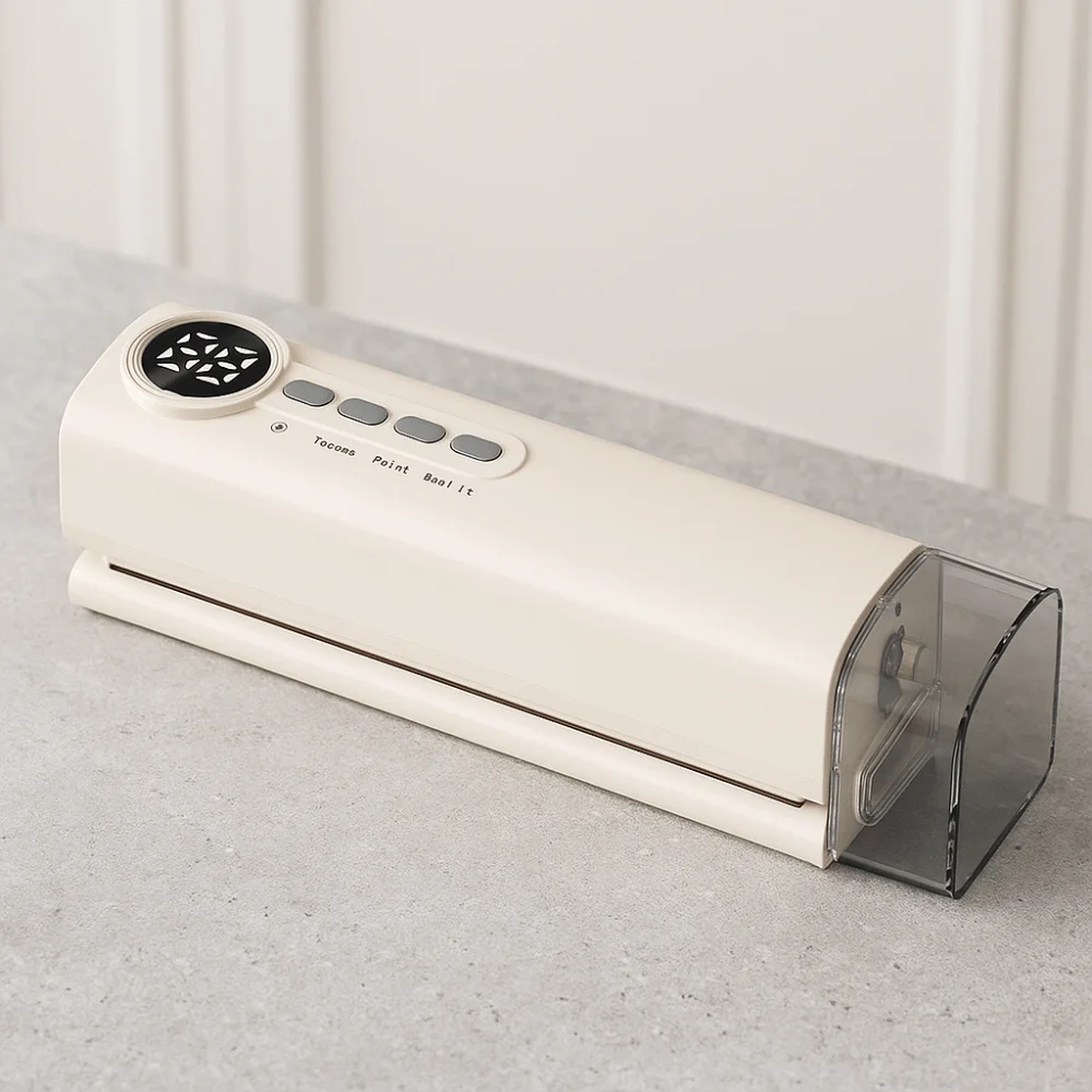 

Portable Handheld Automatic Vacuum Sealer Compact Plastic Food Sealer USB Charging with Strong Suction Food Bag Sealer Snacks