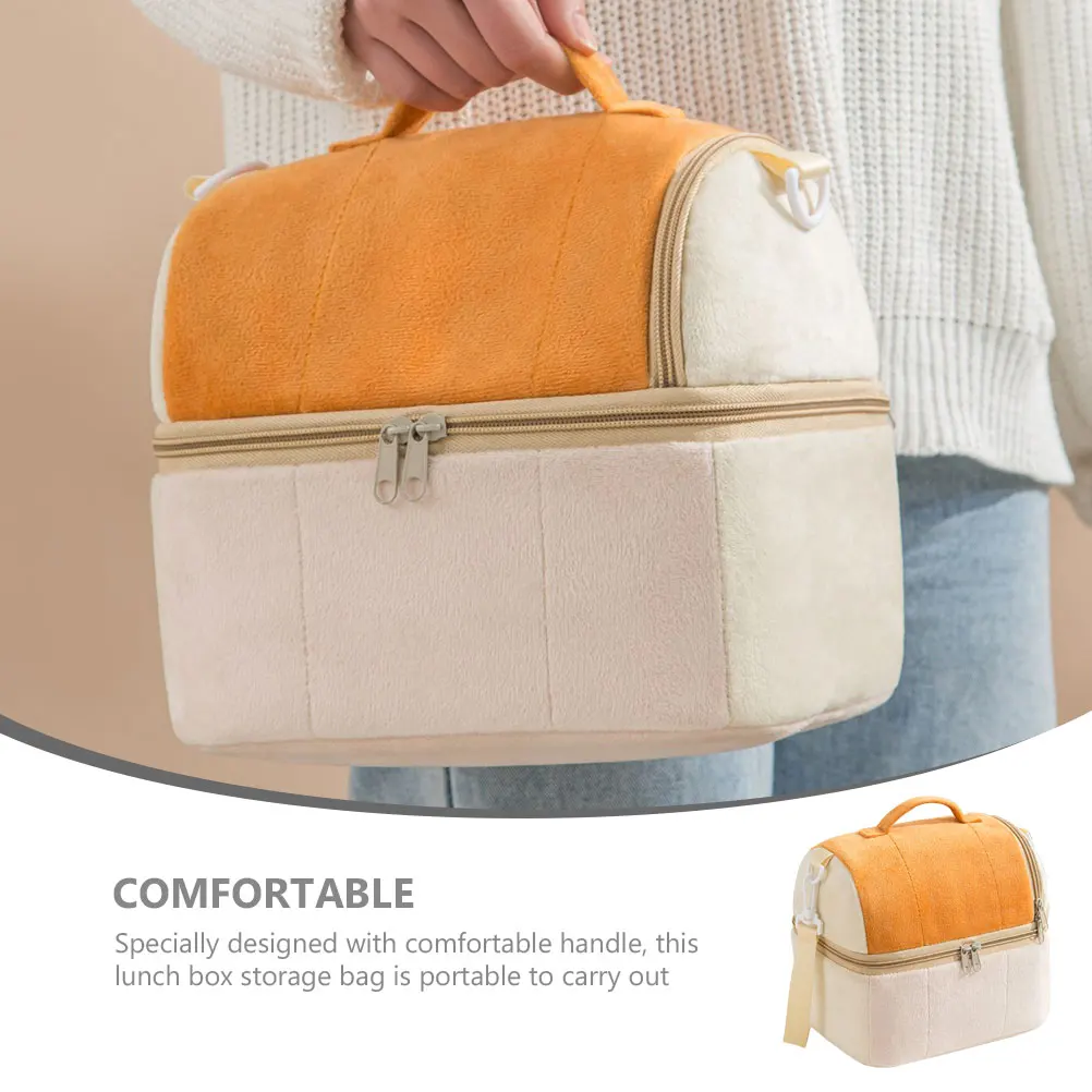 

Insulated Lunch Bag Bento Leakproof Insulation Bags Reusable Cooler Tote Pvc Built Miss