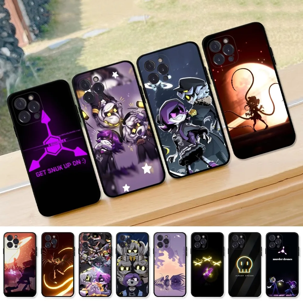 Game M-Murder D-Drones N V J Phone Case For IPhone 16 15 8 7 6 6S Plus X SE XR XS 14 11 12 13 Mini Pro Max Mobile Case