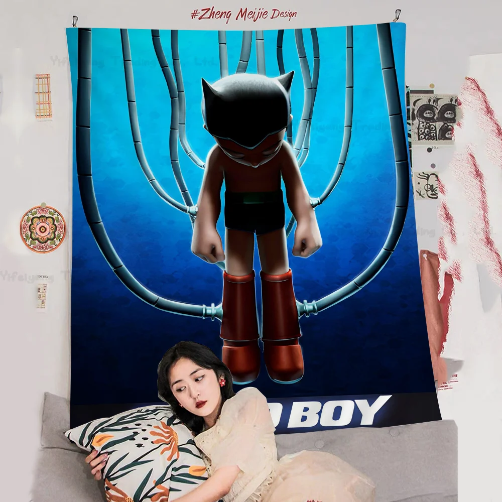 

Anime Astro Boy DIY Wall Tapestry Hanging Tarot Hippie Wall Rugs Dorm Home Decor