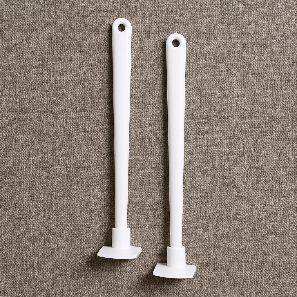 

2Pcs Silicone Bottle Scraper with Long Handle for Reaching Bottom of Containers Jams Sauces Cosmetics Lotions Shampoo - Bottle