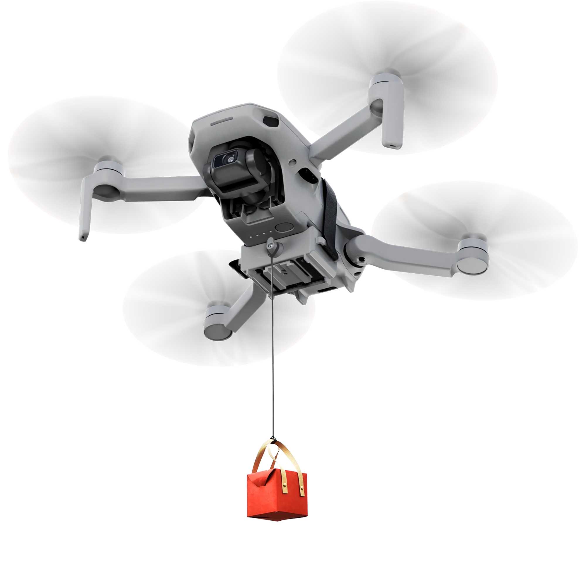 Airdrop System for DJI Mini 2 SE/Mini 4K Fishing Bait Wedding Ring Deliver Throw Gift Deliver Thrower for DJI Mini 3 Pro Drone