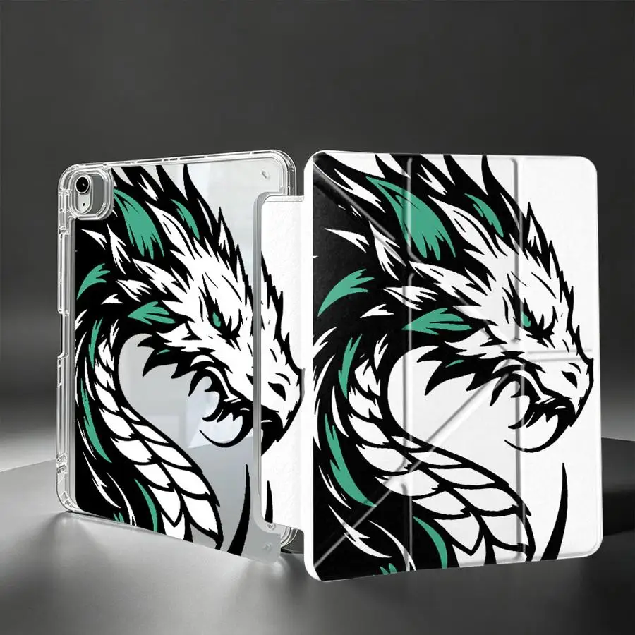 Dream Dragon Art Tablet Case For Samsung Galaxy Tab S8 S7 FE A11 S10 Lite A9 Plus A8 S9 Plus With Pen Slot Cover