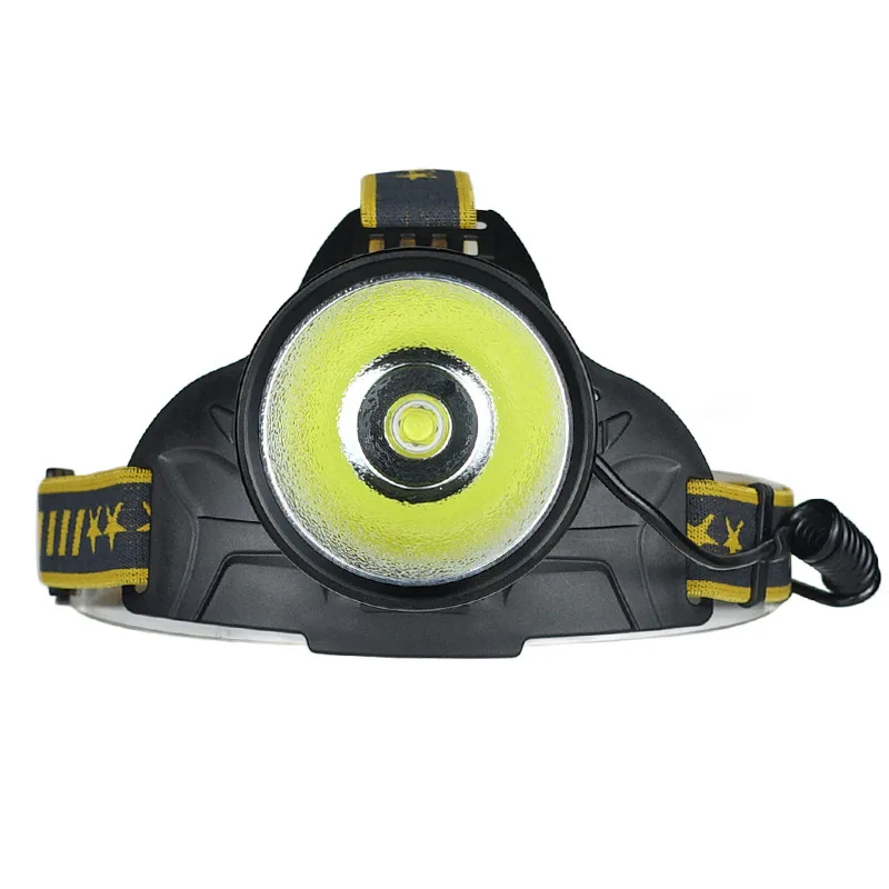 30W XHP70 LED Hunting Headlamp Searchlight USB Fishing Head Torch Handfree Mining Light 4Mode Camping Emergency Warning Light